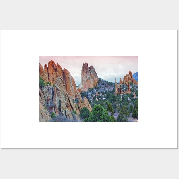 Dawn at Garden of the Gods Wall Art by briankphoto